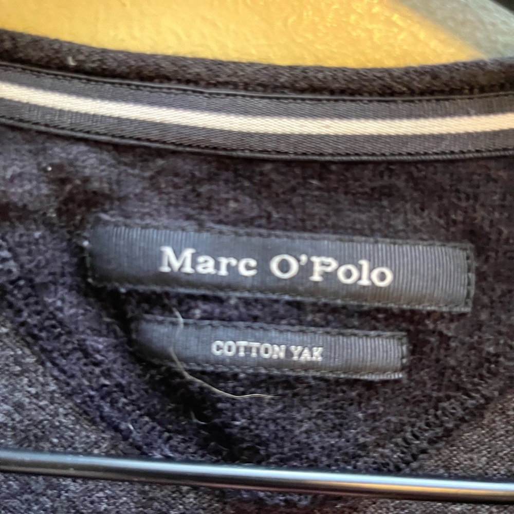 Marc O’polo knit long sleeved charcoal crewneck size Small - Picture 7 of 11